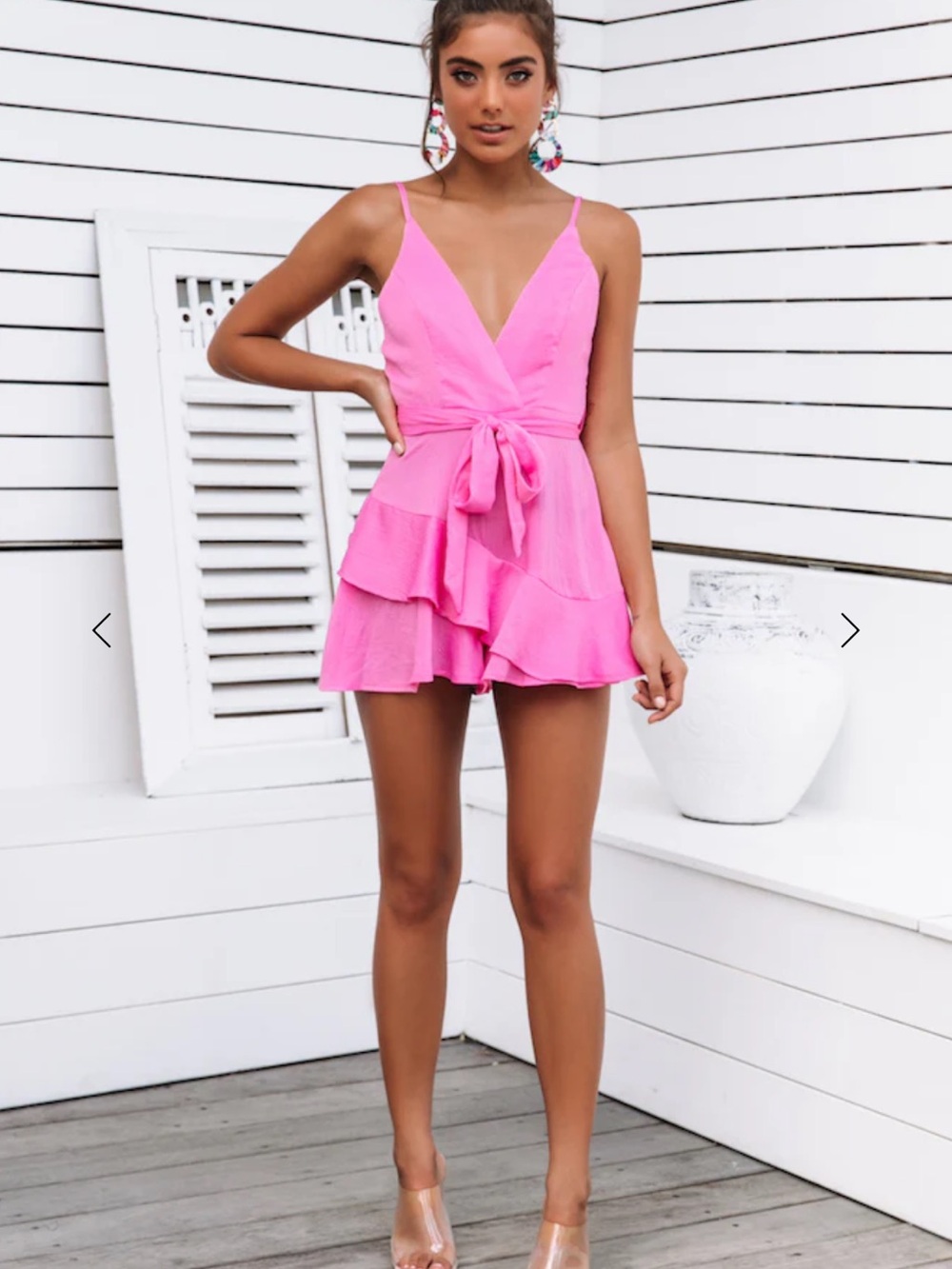 Hello Molly Granada pink romper xs (2)